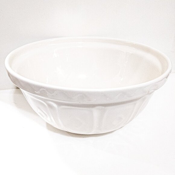 MASON CASH Cream Cane Mixing Bowl 29cm Wide Classic Kitchen Earthenware British - Picture 2 of 5